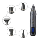 6-in-1 Rechargeable Electric Grooming Kit with Interchangeable Heads and LED Display V888-ELOSUNG15432