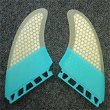 NNEOBA Surf Accessories Design 5.5 Inch Fiberglass Surfboard Twin Fins V728-1005005492298100