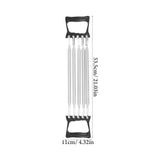 Chest Expander with Adjustable Grip Strength Trainer Plastic Handle for Fitness Workouts V1192-AZ-W-25619