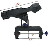 Fishing Boat Rods Holder Adjustable Raft Kayak Rod Pole Stand Bracket Mount Rest Rack Opening 360 V1259-DP01-A-1398