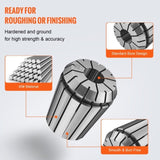 25 pcs ER32 Collet Set, 1/16''-13/16'', ER32 Spring Collet Chuck Set, 0.0006"/15 m TIR Lathe Chuck V952-ERJTER3225J000A7AV0