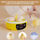 Small Household Mini Egg Incubator for Chickens Ducks & Quail - Intelligent Automatic Poultry V1366-AZ2-W-11959