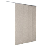 VEVOR Panel Track Blinds Extendable Track 116 cm to 218 cm W Trimmable Brown V952-MBGDBYCW458826NTFV0