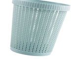 Pulling Bag Trash Can Imitation Rattan Round Plastic Garbage Bin Home Coverless Trash Storage Basket V1294-YM0716-3117220138911