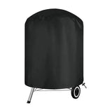 Round Grill Cover 210D Oxford Fabric Waterproof Tear Resistant UV Resistant for Outdoor BBQ Grills V1189-LC-HW-00459