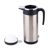 850ml 24V Travel Car Kettle Cigarette Lighter Socket Water Heater Bottle for Tea Coffee V1294-YM0727-JY05856