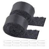 VEVOR 2 Rolls Rubber Mulch Roll for Landscaping 120 x 4.5in Rubber Mulch Mat V952-XJJFGW2J120I7N786V0