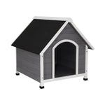 i.Pet Dog Kennel Wooden Large Outdoor House Indoor Puppy Pet Cabin Weatherproof PET-GT-DH3M-GW