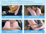 Travel Pillow, Car Pillow for Kids & Adults - Ergonomic Travel Pillows Sleeping Aid for Neck & Body V1258-DP02-WO-1105