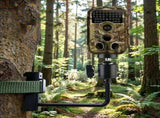 Trail Mount, Game Cam Mount Bracket with Strap, 1/4"-20 Threaded 360&deg Adjustable Outdoor V1366-AZ2-W-15171