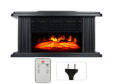 Mini Electric Fireplace Heater Simulated Flame Efficient Heating Quiet Operation Portable Fireplace V1294-YM0901-3113230262411