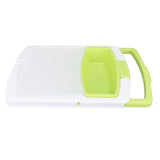 Over The Sink Cutting Board Multifunction Plastic Chopping Board Draining Basket with Container for V1294-YM0901-3118240228011