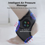 Electric Foot Ankle Massager with Heat Black V728-OBA1005007197652058
