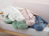 Cute Plush Dragon, Weighted Dinosaur Toy Children Adult Gift Or Decoration Pink 110cm V1237-ZY-203-4907
