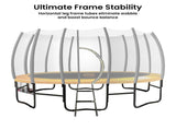 Kahuna Twister 12 ft Springless Trampoline TRM-KAH-ELA-12D