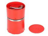 4 in 1 Multifunctional Coffee Maker Coffee Grinding Cup Manual Bean Grinder Coffee SuppliesRed V1294-YM0901-3113200194012