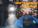 4 Pack Foldable Camping Lantern, Solar and USB Rechargeable, Lightweight Waterproof V1308-DSZKI-513