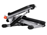 Everfit Mini Stepper with Resistance Rope Aerobic for Exercise Compact Home Workout Grey STEPPER-YG-GR-BK