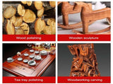 Wood Carving Grinding Head for M14 Angle Grinder, Carbon Steel Polishing Wheel Attachment for V1341-ZY-MXPA3DCA-30MM50MM70MM