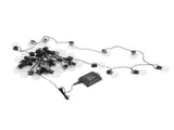 Outdoor String Light with 40 G50 Bulb Waterproof Solar USB Charging Transparent Shell Decorative LED V1294-YM0901-3119240046511