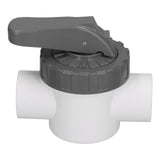 Diverter Valve Water Treatment Ball Valve with Handle for Swimming Pool AccessoryV402A V1294-YM0901-3111210206311