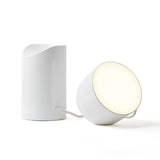 Lexon Orbe Portable Led Lamp With Moving Head - White V398-LD-LH88WG