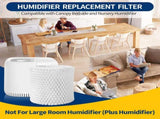 Humidifier Replacement Filter Compatible with Canopy Bedside and Nursery Humidifier,Made with Wood V1258-DP02-WO-621