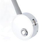 RV Reading Light with USB Port Flexible Gooseneck Bedside Wall Lamp for Boat Yacht 620625nm Red V1294-YM0901-3119240072712