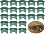 36PCS Plant Protector Rings, Plastic Planting Grow Rings, Spliceable Protective Round Edging, for V1369-AZ3-W-08798