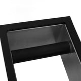 Coffee Knock Box Bottomless Stainless Steel Coffee Ground Knock Bin for Home Cafe Restaurant V1294-YM0901-3118240117111