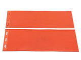 2pcs 5.4mm Beeswax Press Sheet Mould Foundation Foldable Silicone Beeswax Mold for Beekeeping Orange V1294-YM0523-3111220093211