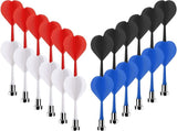 24 pcs 24 pcs Magnetic Darts Bundle, Safe Plastic Darts Replacement Dart for Magnet Dartboard V1258-DP02-C-591
