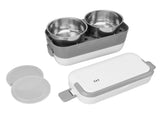 Portable Electric Lunch Box Stainless Steel Inner Liner Leakproof Heated Lunch Box for Office Travel V1294-YM0901-3113230168711