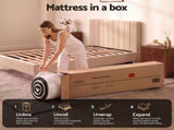 Giselle 18cm Single Memory Foam Mattress Dual Feel Reversible Charcoal Foam FOAM-C-MFM-ETHER-H018-S