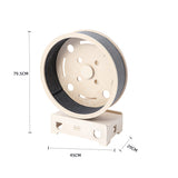 HONEYPOTCAT Fit & Fun Active Runner Wood Cat Wheel - Compact 79.5cm V390-220505S