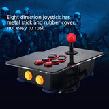 8-Way Arcade Game Joystick, USB Controller, Zero Delay Arcade Stick Buttons for Sports, Racing, V1188-CYX-LHJ-1297