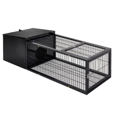 i.Pet Rabbit Cage 122x52cm Hutch Enclosure Carrier Metal PET-RAB-CAGE-L120