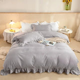Ruffled Edge Tuscany Elegance Quilt / Doona / Duvet Cover set V745-AQ081212Q3