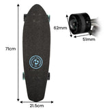 Kryptonics 28-Inch Skateboard Cruiser Board - Negative BS-171549