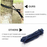 Portable Outdoor Camping Full-automatic Nylon Parachute Hammock with Mosquito Nets V1308-DSZKI-540