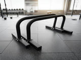 Steel Parallette Bars for Push Ups, Dips & Calisthenics Home Strength Training V63-822491