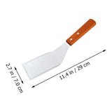 2Pcs Stainless Steel Steak Frying ula Restaurant and Home Kitchen Use V1369-AZ3-W-17420