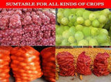 50 Pcs Onion Bags, 11 x 18 inch Mesh Produce Bags, Fresh Bag for Onion Vegetables Potato, Red V1192-AZ-W-17517