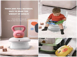 Portable Folding Potty for Toddlers Compact Travel Toilet with Cat Design, Easy to Carry & Clean, V1107-CS-ETCZZDZBQH