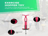 Red Pogo Stick Kids - Childrens Jumping Jackhammer Exercise Hopper Toy V238-SUPDZ-28304818405456