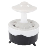 Water Drip Aromatherapy Diffuser 7 Color Light Mushroom Rain Humidifier with Remote Control for Home V1294-YM0901-3113240009212