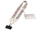 Clip and Go Phone Strap with Zipper Pouch,Crossbody Adjustable Chain Lanyard with PU Leather Wallet V1189-LWWAL-20260325-00102
