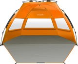 OutdoorMaster Pop Up 3-4 Person Beach Tent X-Large - Easy Setup, Portable Beach Shade Canopy Folding V1168-BP-YNN9-7SDP