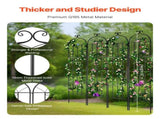 Garden Trellis for Climbing Plants, 87 x 20 in, 4 Packs Rustproof Metal Garden Flower Trellis, V952-HPJHX4JTH87W88ZO1V0