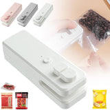Mini Bag Sealer Heat Seal Tool, Upgraded 2 in 1 Rechargeable Portable Handheld Vacuum Food Sealer V1258-DP02-C-2514